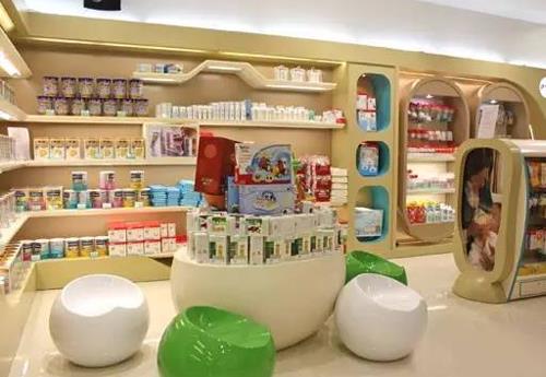 母婴店陈列技巧之岛式陈列示范图